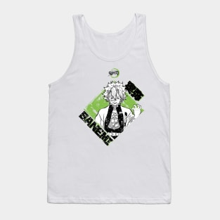 DEMON SLAYER: SANEMI SHINAZUGAWA (GRUNGE STYLE) Tank Top